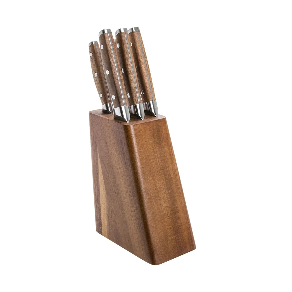 Jersey Home Style Knife Set with Block, 6-Piece
