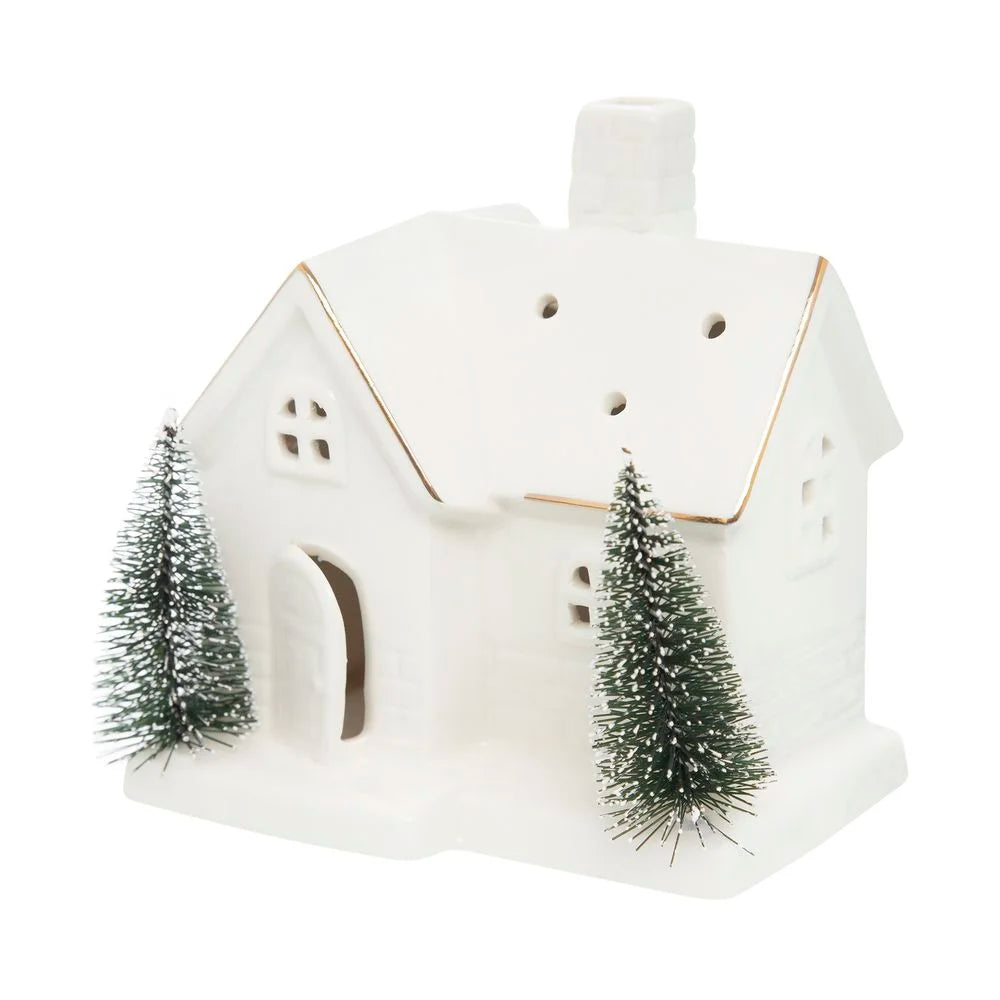 Joy Family Led House Ornament 12 cm