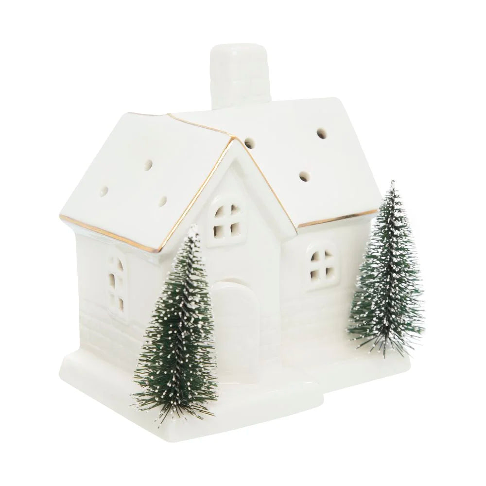 Joy Family Led House Ornament 12 cm