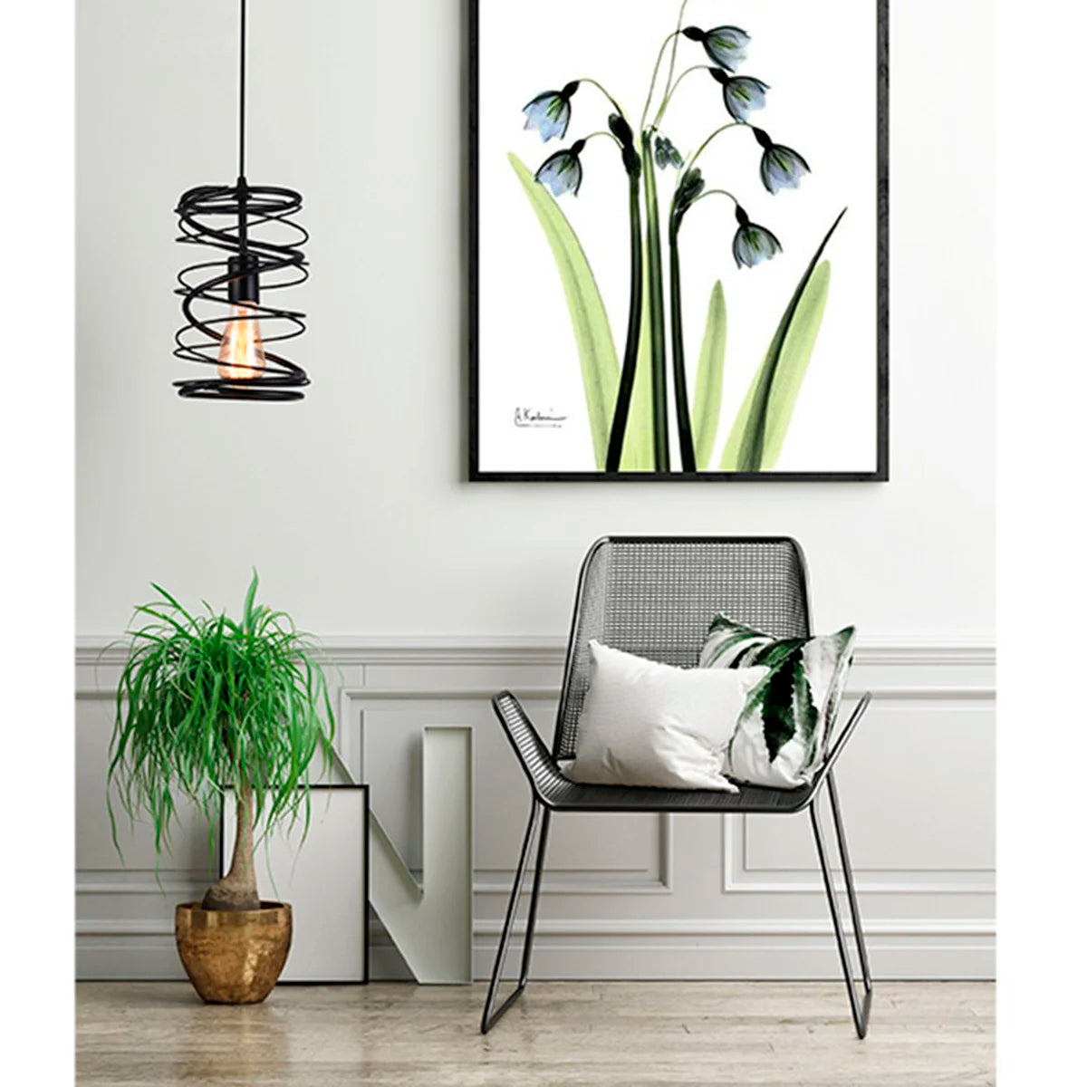 Taschibra Twister Pendant 1 lamp E27