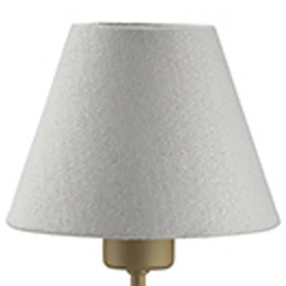 Kit of 2 Gold Wall Lamps with Switch and Sconces