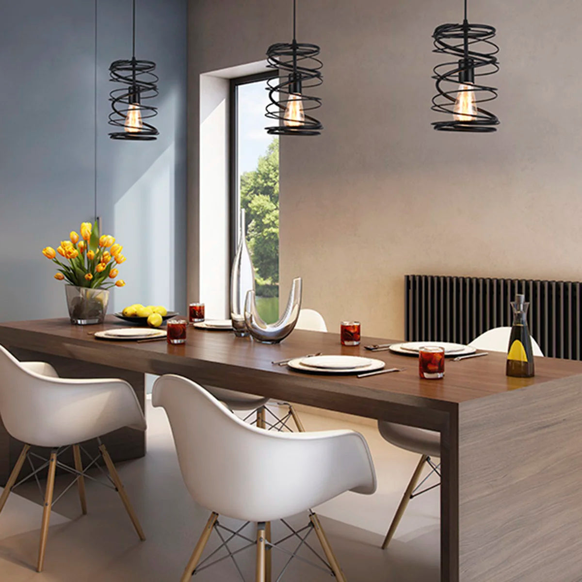 Taschibra Twister Pendant 1 lamp E27