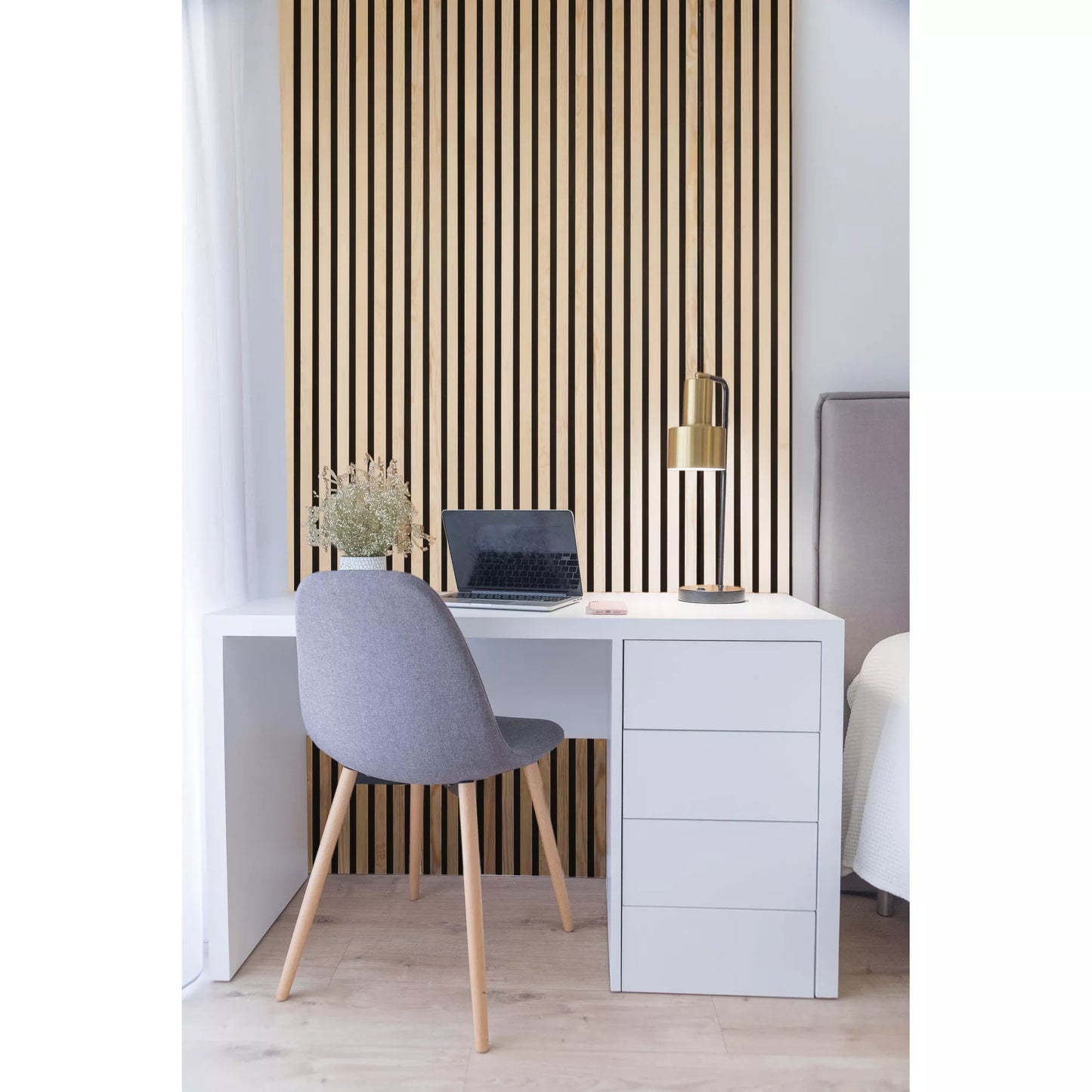 Premium Wood Acoustic Panel 2400 x 561 x 19 mm