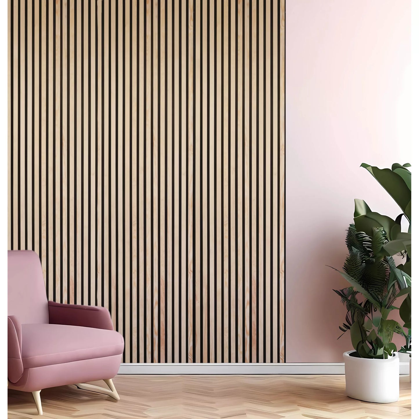 Premium Wood Acoustic Panel 2400 x 561 x 19 mm