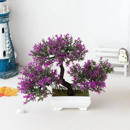 Artificial Realistic Artificial Bonsai Tree In Small Pot For Home Table Decoration Decoration Garden Arrangement Ornaments