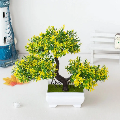 Artificial Realistic Artificial Bonsai Tree In Small Pot For Home Table Decoration Decoration Garden Arrangement Ornaments