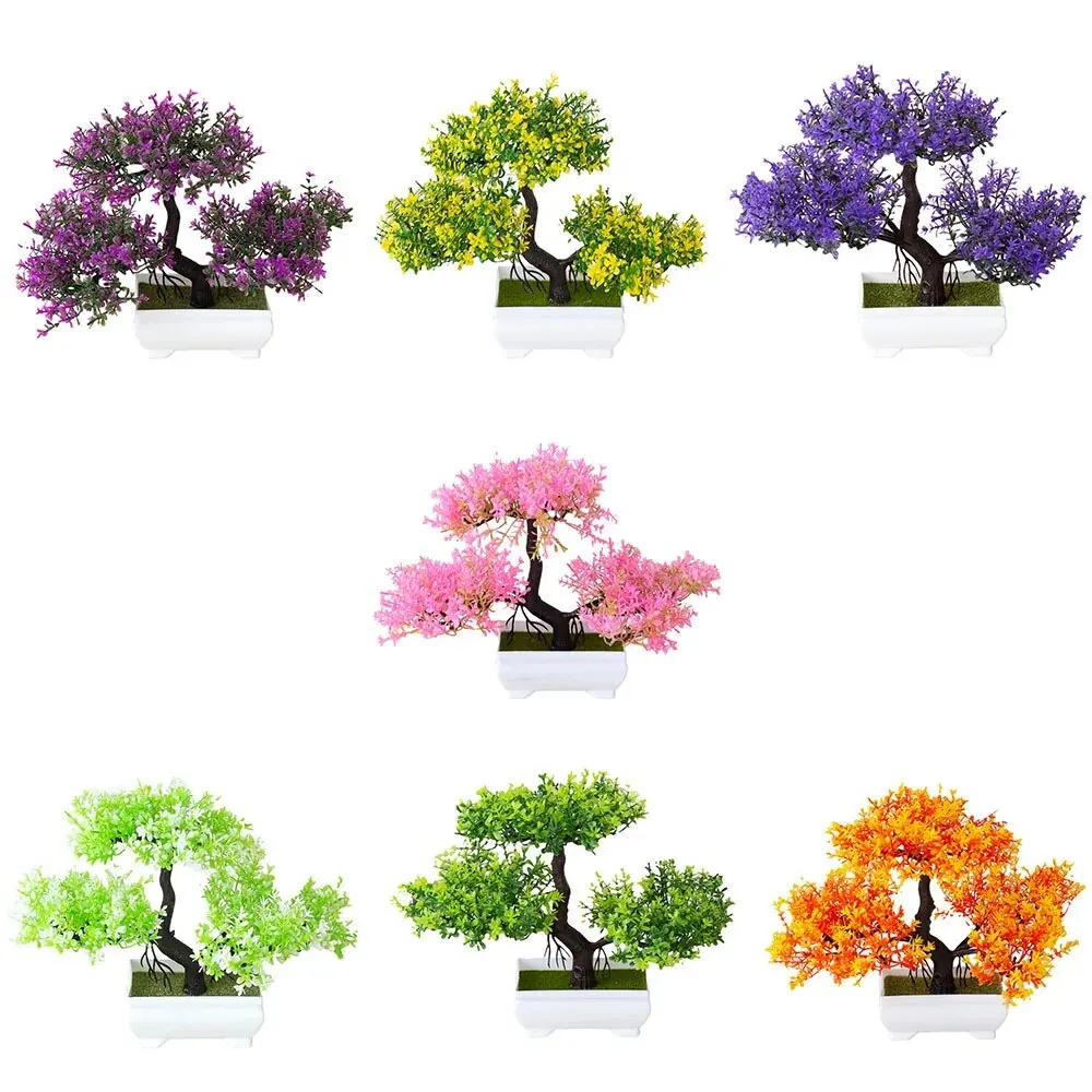 Artificial Realistic Artificial Bonsai Tree In Small Pot For Home Table Decoration Decoration Garden Arrangement Ornaments