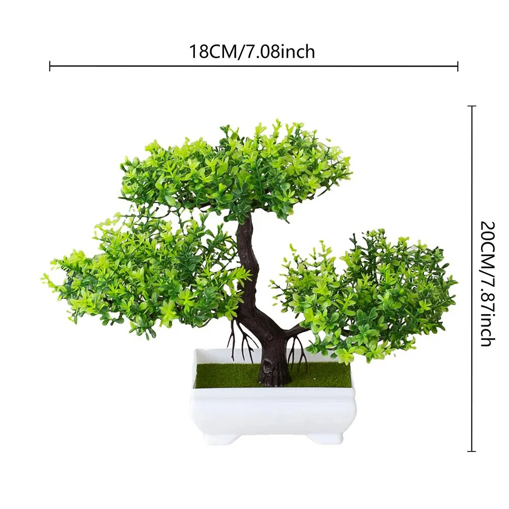Artificial Realistic Artificial Bonsai Tree In Small Pot For Home Table Decoration Decoration Garden Arrangement Ornaments
